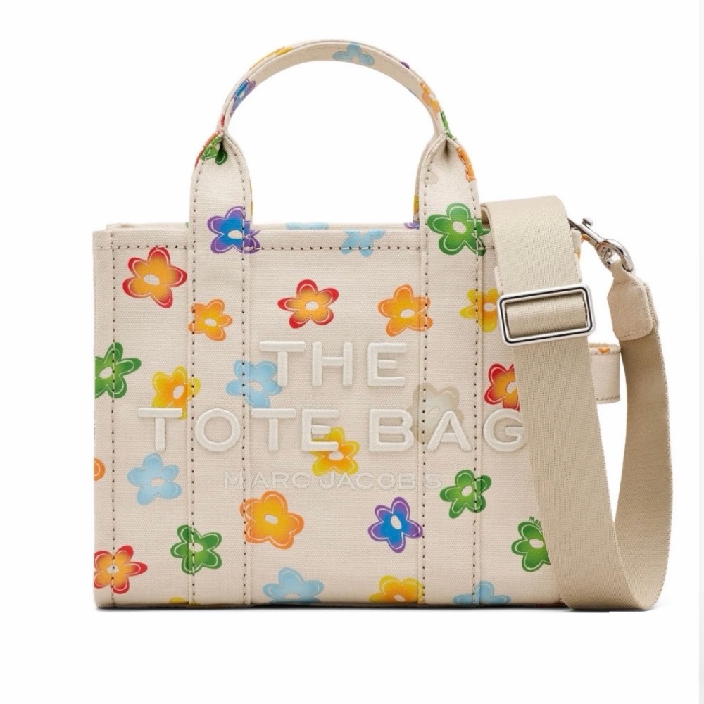 Marc Jacobs Multicolor Floral Tote Bag